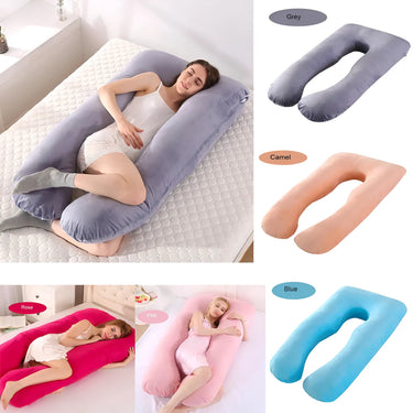 Ultimate U - Shape Pregnancy Pillow - InspiredGrabs.com